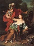 Giuseppe Bottani Armida's Attempt to Kill Herself oil painting artist